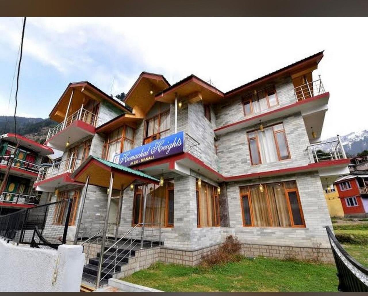 Hotel Himachal Heights Manāli Dış mekan fotoğraf